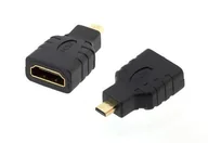 Kable - HD26 ADAPTER HDMI MICRO HDMI GOLD HD26 - miniaturka - grafika 1