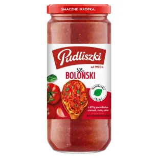 Pudliszki Sos boloński 480 g - Majonezy i dressingi - miniaturka - grafika 1