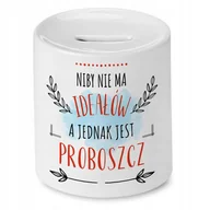 Skarbonki - Skarbonka Dla Proboszcza na Urodziny na Prezent z Nadrukiem ze Zdjęciem + Opakowanie na prezent (wzór 03) - miniaturka - grafika 1