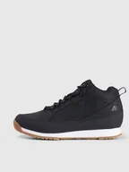 Buty zimowe męskie - 4F Buty przejściowe miejskie męskie - czarne 40 - miniaturka - grafika 1