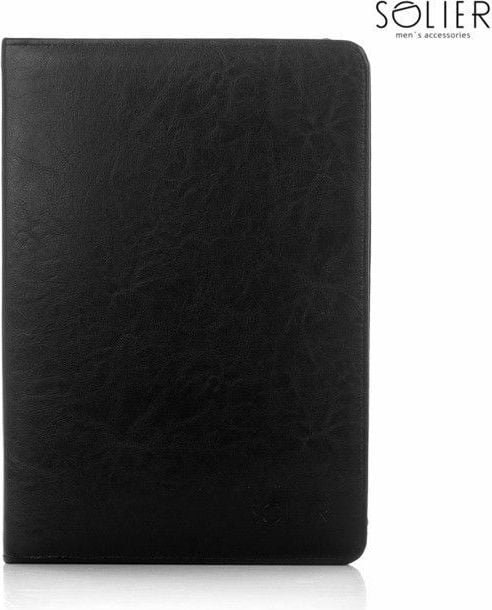 Solier Aktówka teczka biwuar na dokumenty czarna