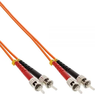 InLine Patchcord światłowodowy ST/ST, 50/125µm, OM2 2m 81502 - Kable światłowodowe - miniaturka - grafika 1