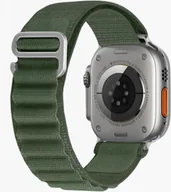 Akcesoria do smartwatchy - PASEK DO ZEGARKA APPLE WATCH 1/2/3/4/5/6/7/8/9/SE 38/40/41mm ZIELONY NYLON - miniaturka - grafika 1