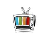 Pandora Valerio.pl Rodowany srebrny wiszący charms do telewizor TV srebro 925 CHARM247 CHARM247