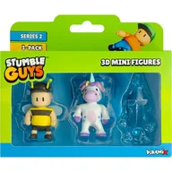 Figurki dla dzieci - STUMBLE GUYS ZESTAW FIGUREK 3-PAK STUMBLEBEE SPRINKLES DIAMOND BANANA - miniaturka - grafika 1