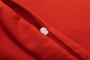 Poszewka Bawełna 50 x 70 Jednolita Ola Czerwony Red - Poszewki na poduszki - miniaturka - grafika 4