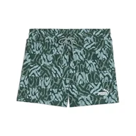 Spodenki damskie - PUMA ESS Graphic Mid-Rise AOP szorty 12,7 cm - miniaturka - grafika 1