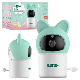 Neno Orso Bezprzewodowa Niania Elektroniczna Wideo-Niania Kamera IP/WiFi - Elektroniczne nianie i monitory oddechu - miniaturka - grafika 1