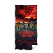 Okrycia kąpielowe dla dzieci - Ręcznik bawełniany 70x140 Stranger Things - miniaturka - grafika 1