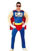 Stroje karnawałowe - Strój Dla Mężczyzny Super Piwosz, Beerman - M - miniaturka - grafika 1