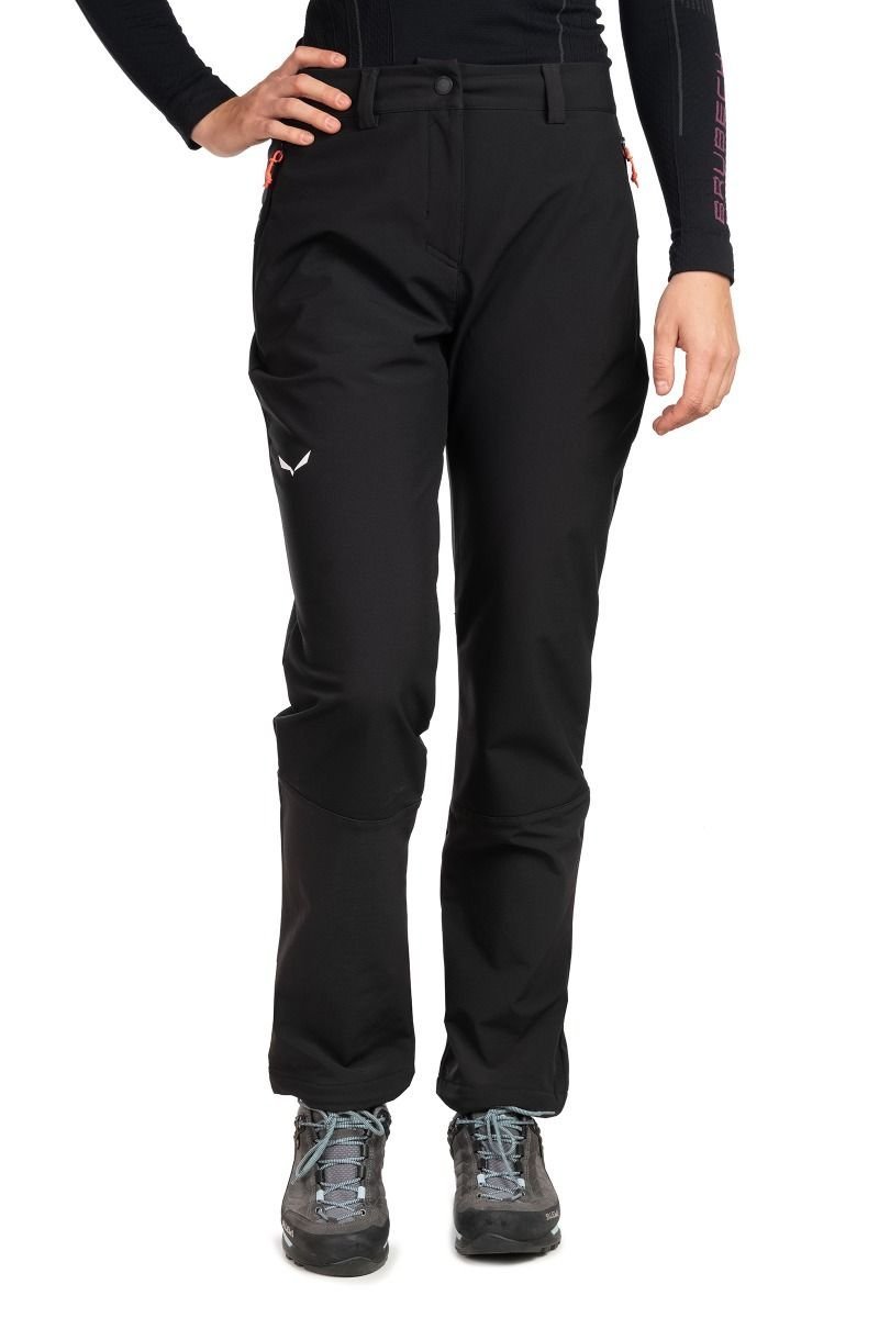 Salewa Spodnie trekkingowe damskie Puez Dolomia 2 W czarne 40_L