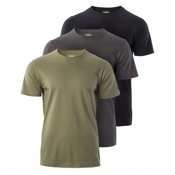 T-shirt koszulka męska zestaw trójpak 3 sztuki bawełniana Magnum rozmiar S