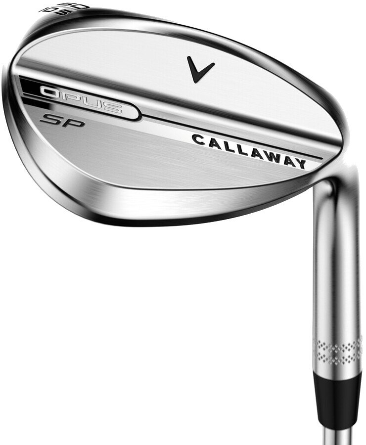 Kij golfowy Wedge Callaway Opus SP Chrome Lewa ręka, 10°, S, 56°, Stiff, Stal, True Temper Dynamic Gold Steel