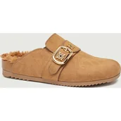 Klapki i japonki damskie - Guess Ocieplane mule GALAVANTA2 - miniaturka - grafika 1