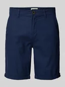 Spodenki męskie - Szorty chinosy z mieszanki lnu - miniaturka - grafika 1