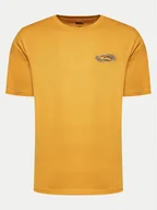 Koszulki męskie - Quiksilver T-Shirt Tc Snap EQYZT07672 Żółty Regular Fit - miniaturka - grafika 1