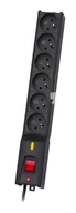 Listwy zasilające - Lestar Listwa zasilająca LX 610 3m czarna LZLTLZ630010 [7455744] - miniaturka - grafika 1