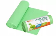Worki na śmieci - Ravi Worki Na Śmieci Aroma Zielone Jabłuszko 20L A'20 - miniaturka - grafika 1