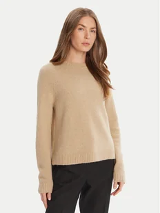 BOSS Sweter Febisan 50478315 Beżowy Regular Fit - Swetry damskie - miniaturka - grafika 1