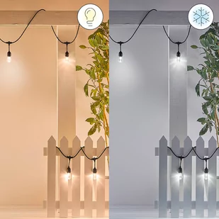 WiZ String Lights łańcuch zewnętrzny LED, CCT, RGB - Lampy ogrodowe WiZ String Lights łańcuch zewnętrzny LED, CCT, RGB - Lampy ogrodowe - miniaturka - grafika 2