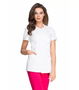 Fartuszek Kosmetyczny Isabel Biały Rozmiar: 34 - Odzież medyczna - miniaturka - grafika 2