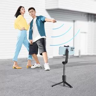Ugreen selfie stick teleskopowy z pilotem Bluetooth czarny (LP508) - Selfie stick - miniaturka - grafika 7