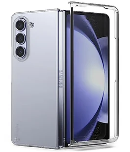Ringke Cienkie etui kompatybilne z Samsung Galaxy Z Fold 5, odporne na odciski palców, twarde etui ochronne z PC do Z Fold 5 5G (2023) - matowe przezroczyste - Etui i futerały do telefonów - miniaturka - grafika 1