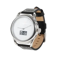 Smartwatch - Kruger&Matz Hybrid Srebrny (KM0419S) - miniaturka - grafika 1