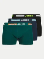 Majtki dla dzieci - Jack&Jones Junior Komplet 3 par bokserek Scott 12260352 Kolorowy - miniaturka - grafika 1