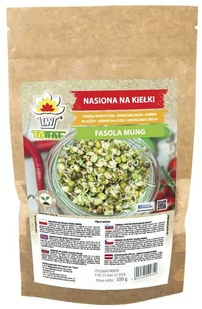 Toraf Nasiona na kiełki FASOLA MUNG 250g Nas000329 - Nasiona na kiełki - miniaturka - grafika 1