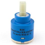Baterie umywalkowe - Regulator ceramiczny R35 niski KFA 884-017-86 - miniaturka - grafika 1