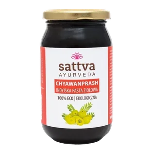 Sattva Indyjska Pasta Ziołowa 100% Ekologiczna 500g - Witaminy i minerały - miniaturka - grafika 1