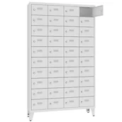 Szafki BHP - Bardzo pojemna szafka z 40 schowkami na śniadanie dla uczniów lub pracowników MSUS 3410 ST - miniaturka - grafika 1