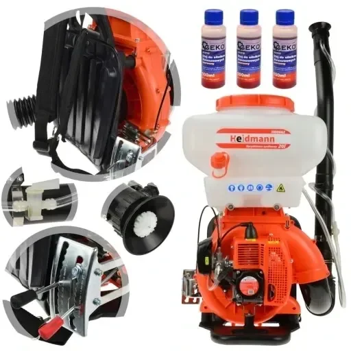 Opryskiwacz Spalinowy Plecakowy 20l Dmuchawa +olej