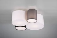 Lampy sufitowe - Trio Leuchten Lampa sufitowa Hotel, cztery tekstylne klosze - miniaturka - grafika 1