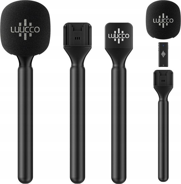Uchwyt Tyczka do Ręki Adapter na Mikrofon Ulanzi Rode Luucco Synco + Gąbka / WireFree