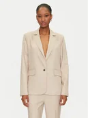 Marynarki i żakiety damskie - Morgan Marynarka 251-VLUX.F Beżowy Regular Fit - miniaturka - grafika 1