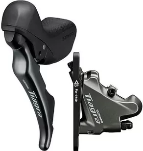 SHIMANO 4550170449797 hamulce tarczowe, szare, rozmiar uniwersalny - Badminton - miniaturka - grafika 1