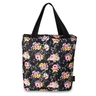 Torby sportowe - Torba damska, shopper z motywem kwiatów Semi Line - miniaturka - grafika 1