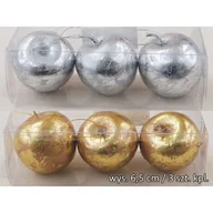 Ozdoby bożonarodzeniowe - Jabłko zawieszka 6,5 cm - miniaturka - grafika 1