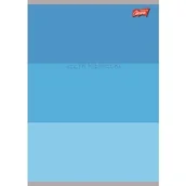 Zeszyty szkolne - Unipap zeszyt okładka laminowana A5, 60 kartek, krata, niemiecki ze ściągą COLOR STRIPES - miniaturka - grafika 1