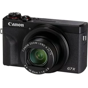Canon PowerShot G7 X Mark III czarny (3637C002) - Aparaty Cyfrowe - miniaturka - grafika 1