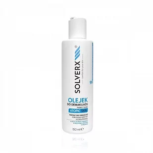 SOLVERX SOLVERX Atopic Skin Olejek do demakijażu twarzy i oczu do cery atopowej 150ml - Olejki do mycia twarzy - miniaturka - grafika 1