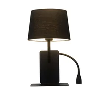 Lampy ścienne - Kinkiet hotelowy z wysięgnikiem i półką DAKOTA LP-2121/1W R BK Light Prestige - miniaturka - grafika 1