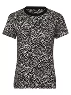 Koszulki i topy damskie - The Kooples - T-shirt damski, czarny - miniaturka - grafika 1