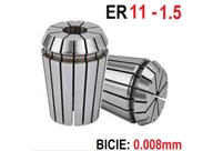 Tuleje - Tulejka zaciskowa ER11 FI 1,5mm Bicie 0,008mm CNC Professional - miniaturka - grafika 1