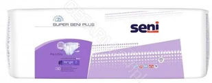 SENI SUPER PLUS L (100-150cm) Pieluchomajtki 30 szt. - Bielizna lecznicza - miniaturka - grafika 2