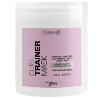 Maski do włosów - Kosswell Curl Trainer Mask, maska do włosów kręconych nawilżająca, 500ml - miniaturka - grafika 1