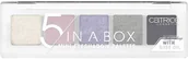 Cienie do powiek - Catrice - 5 IN A BOX - MINI EYESHADOW PALETTE - Mini paleta 5 cieni do powiek - 080 DIAMOND LAVENDER LOOK - 4 g - miniaturka - grafika 1