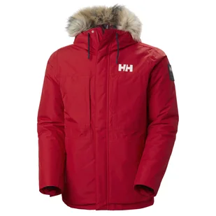Męska Kurtka ocieplana HELLY HANSEN COASTAL 3.0 PARKA 53995_162 – Czerwony - Kurtki męskie - miniaturka - grafika 1